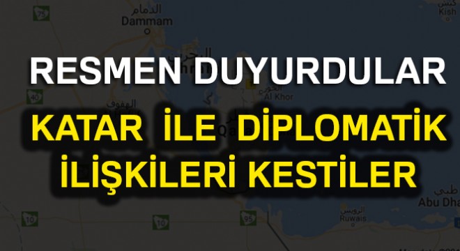 6 ülke, Katar la ilişkisini kesti