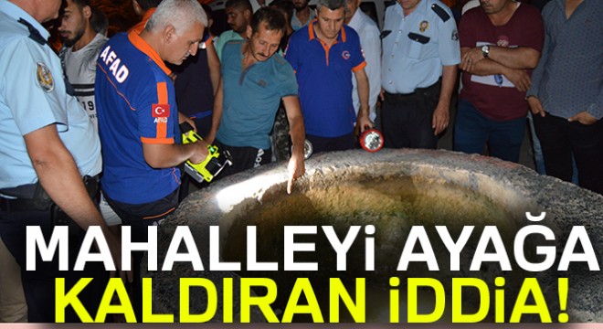 Manisa da mahalleyi ayağa kaldıran iddia