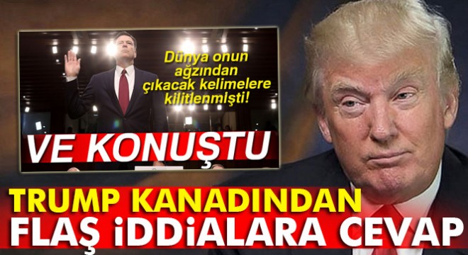 Trump ın avukatı:  Başkan, Comey’e kimsenin soruşturmasını sona erdirmesini teklif etmedi”