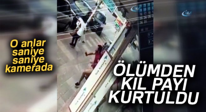 Tuzla da ölümden kıl payı kurtuluş kamerada